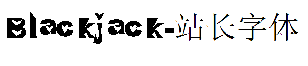 Blackjack字体转换