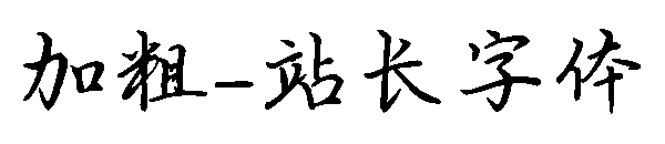 加粗字体转换